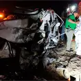 Choque carretero deja dos muertos y tres heridos