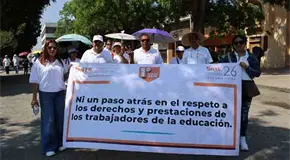 Desfile del primero de mayo, sin incidentes