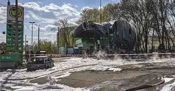 Dos muertos en ataque ruso a minib&uacute;s en Jers&oacute;n