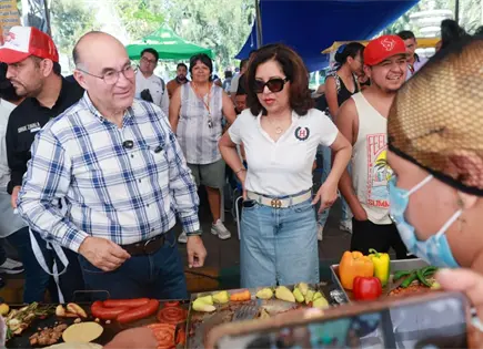 M&aacute;s de 50 taquer&iacute;as llenan la Alameda con la Feria del Taco