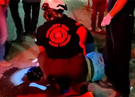 Mujer herida durante un zafarrancho