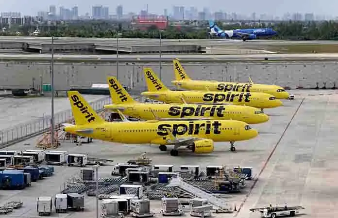 Spirit Airlines, en quiebra, tras 34 a&ntilde;os de servicio
