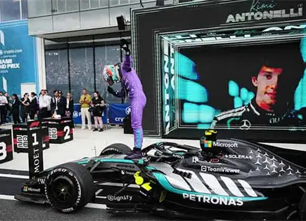 Antonelli gana el GP de Miami