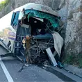 Dos muertos y varios heridos, en carreterazo
