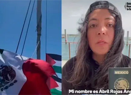 Mexicana repatriada tras intercepci&oacute;n de flotilla global Sumud