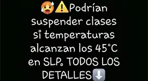 Niega SEGE suspensi&oacute;n de clases por calor extremo