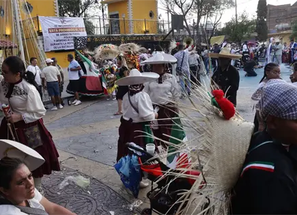 Batalla de Puebla en Pe&ntilde;&oacute;n de los Ba&ntilde;os