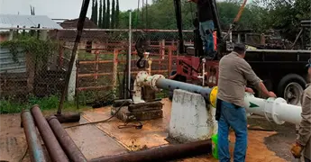 Rehabilitan la red el&eacute;ctrica y normalizan el abasto de agua