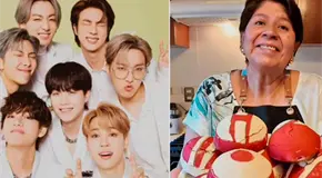 Abue Angie sorprende con receta de conchas ARMY en concierto de BTS en M&eacute;xico