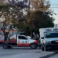 Accidentes viales dejan s&oacute;lo da&ntilde;os materiales