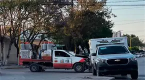 Accidentes viales dejan s&oacute;lo da&ntilde;os materiales