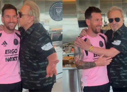 Carlos Villagr&aacute;n se re&uacute;ne con Lionel Messi en Miami