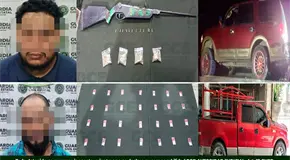 Detienen a dos sujetos con droga en operativos