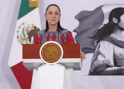 Sheinbaum celebra acuerdo a&eacute;reo con EU