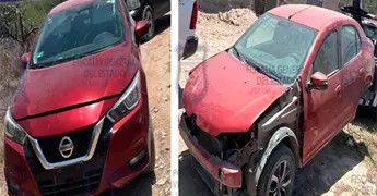 Recuperan 2 carros con reporte de robo