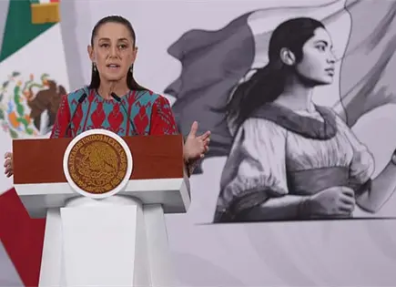 Arremete Claudia contra el PAN, por caso Rocha Moya