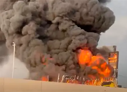 Incendio de tr&aacute;iler afecta circulaci&oacute;n en la M&eacute;xico-Quer&eacute;taro