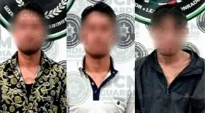 Por amenazas y da&ntilde;os, arrestan a tres v&aacute;ndalos
