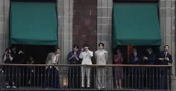 BTS estrena video in&eacute;dito de su visita a Palacio Nacional