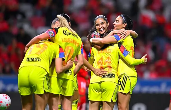 Apabulla Am&eacute;rica femenil al Toluca