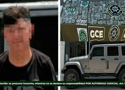 Detienen supuesto "narco" en Cd. Valles