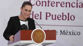 Sheinbaum critica visita de D&iacute;az Ayuso por reivindicar a Hern&aacute;n Cort&eacute;s
