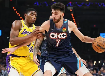 Thunder pone en jaque a los Lakers