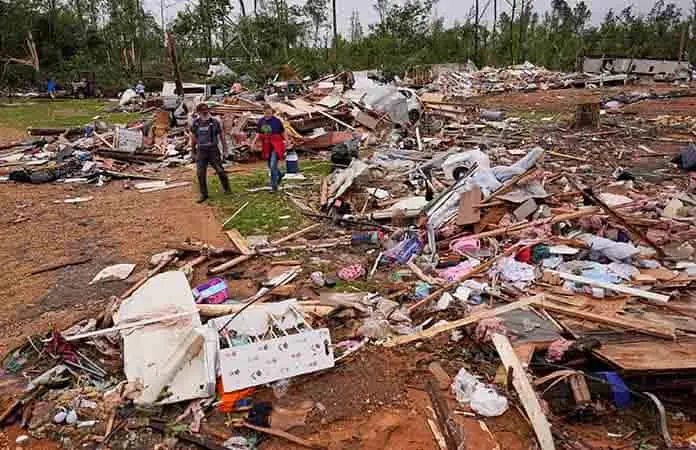 Tornados causan fuertes da&ntilde;os en Mississippi