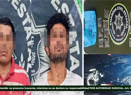 Caen dos vendedores de “mota” en Tamuín Caen dos vendedores de “mota” en Tamuín