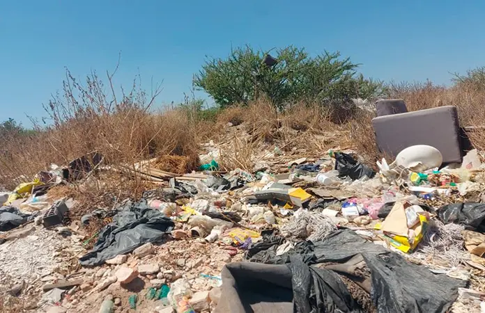 Detectan tiraderos clandestinos al norte de la capital