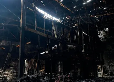 Incendio en plaza comercial de Sinaloa dej&oacute; 6 muertos