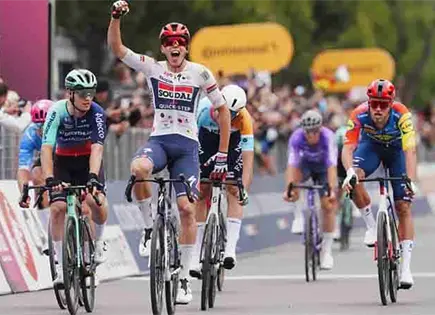 Magnier gana la 1ra. etapa del Giro