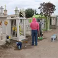 Cementerio de V. de Pozos recibe visitas