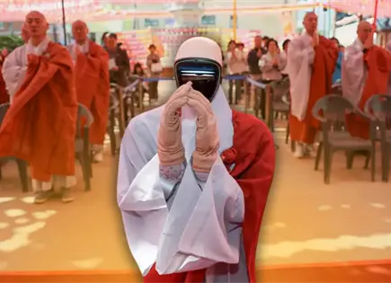 Gabi, robot humanoide, inicia vida mon&aacute;stica en Corea del Sur