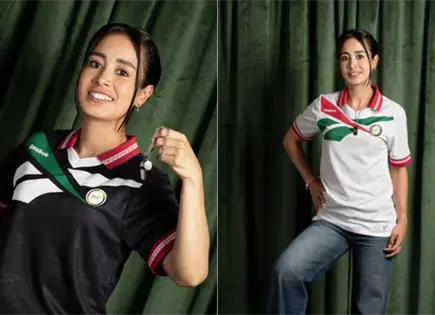 Katia Itzel Garc&iacute;a destaca en arbitraje y modelaje rumbo a Mundial