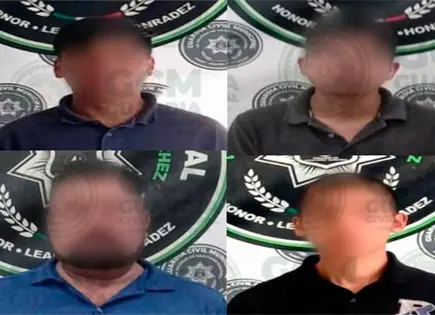 Arrestan a cinco viciosos en posesi&oacute;n de drogas