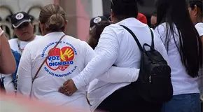 Ayer, no todas  pudieron festejar:  Voz y Dignidad
