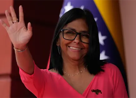 Delcy Rodr&iacute;guez niega que Venezuela sea estado 51 de EE.UU.