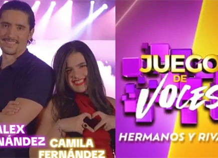 Los hermanos Fernández revelan que Juego de voces los acercó más Los hermanos Fernández revelan que Juego de voces los acercó más