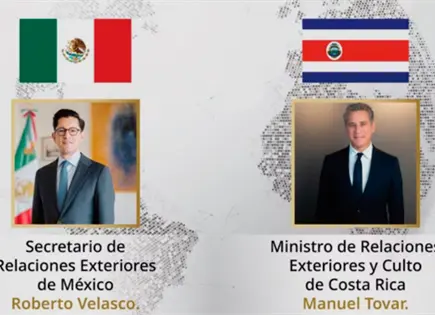 M&eacute;xico y Costa Rica refuerzan cooperaci&oacute;n bilateral