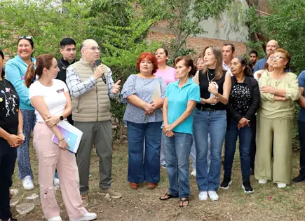 Prometen pavimento y drenaje en Morales Prometen pavimento y drenaje en Morales