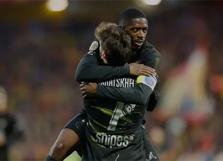 PSG, campe&oacute;n de liga francesa tras vencer a Lens