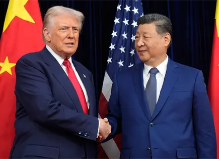 Trump viaja a China acompa&ntilde;ado por ejecutivos destacados de EE.UU.