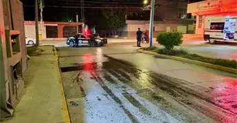 Aceite derramado provoca accidentes