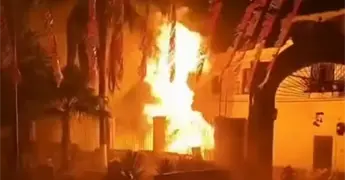 VIDEO | Explosi&oacute;n de tanques de gas desata en Amatit&aacute;n