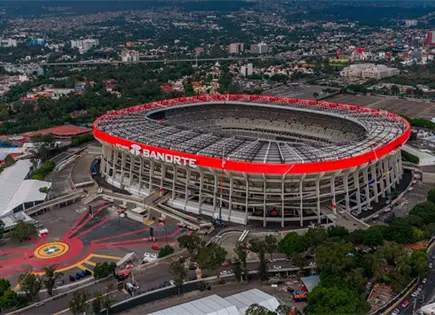 Estadio Ciudad de México ya luce cambio de nombre Estadio Ciudad de México ya luce cambio de nombre
