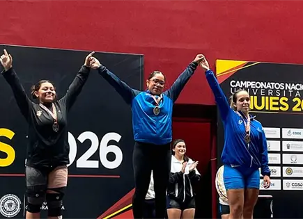 Oro y plata para Andrea Sandoval