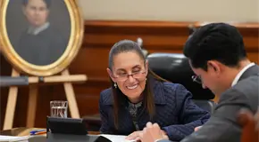 Sheinbaum sostiene llamada con Trump sobre seguridad y comercio
