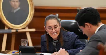 Sheinbaum sostiene llamada con Trump sobre seguridad y comercio