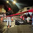 Camionero arrolla y da muerte a motociclista afuera de Morales 